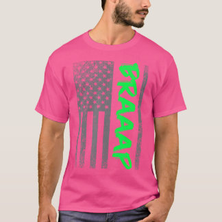 Verenigde Staten Vlag Dirt Bike Jet Ski ATV T-shirt