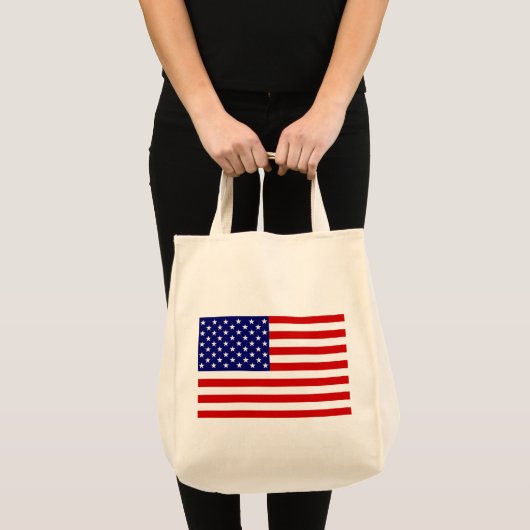 Verenigde Staten Vlag gtcnt Tote Bag (Voorkant (product))