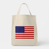 Verenigde Staten Vlag gtcnt Tote Bag (Achterkant)
