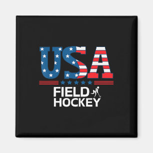 Verenigde Staten Vlag Hockey Usa Team Sport Fie Magneet