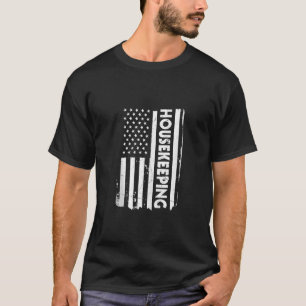 Verenigde Staten Vlag Huishoudelijke schoonmakers T-shirt