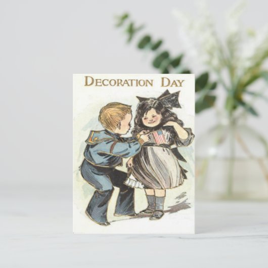 Verenigde Staten vlag kinderen uniform decoratie d Briefkaart (Staand voorkant)