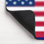 Verenigde Staten - vlag Mousepad Muismat (Hoek)