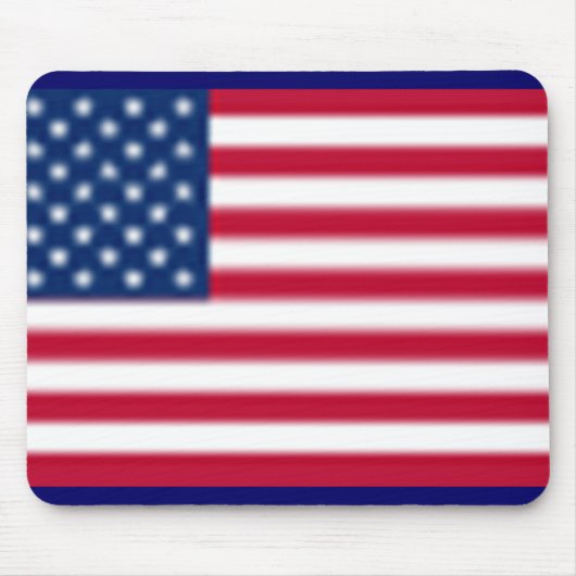 Verenigde Staten - vlag Mousepad Muismat (Voorkant)
