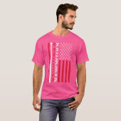 Verenigde Staten Vlag Muzikant Drummer Gift Drums T-shirt (Voorkant volledig)