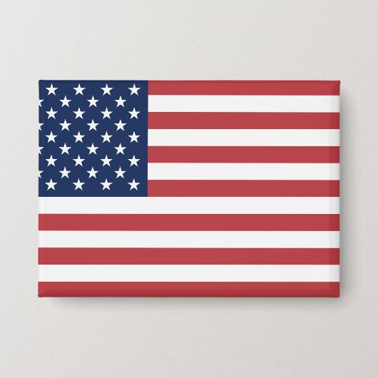 Verenigde Staten Vlag Onafhankelijkheidsdag Button (Voorkant)