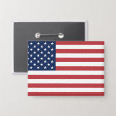 Verenigde Staten Vlag Onafhankelijkheidsdag Button (Voorkant / Achterkant)