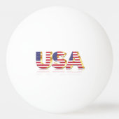 Verenigde Staten vlag Ping Pong Ball (Achterkant)