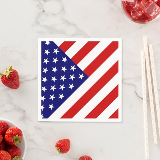 Verenigde Staten Vlag pint Servet (Insitu)