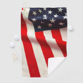 Verenigde Staten vlag sluiting Golfhanddoek (Insitu)