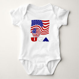 Verenigde Staten Vlag Verenigde Staten Voetbal Romper