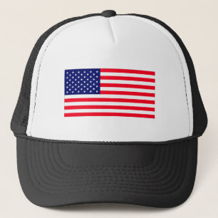 Verenigde Staten vlaggen de MUSEUM Zazzle Trucker Pet