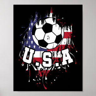Verenigde Staten Voetbal Amerikaanse Voetbal Usa V Poster