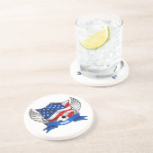 Verenigde Staten Voetbal Onderzetters (Zijkant)