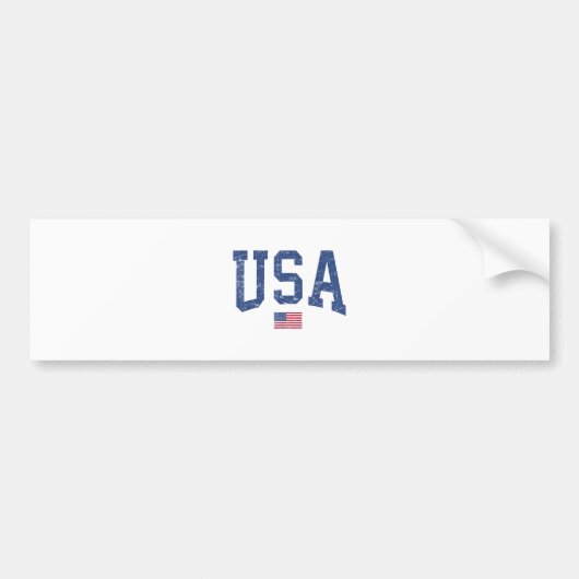 Verenigde Staten Vrouwen Mannen Kinder Patriottisc Bumpersticker (Voorkant)