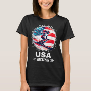 Verenigde Staten Vrouwen Verenigde Staten Amerikaa T-shirt