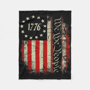 Verenigde Staten VS Vlag Patriottisch 4e Juli Amer Fleece Deken