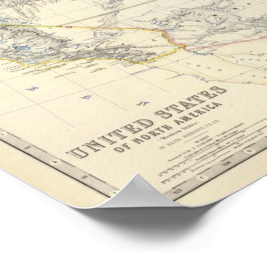 Verenigde Staten W Poster (Hoek)