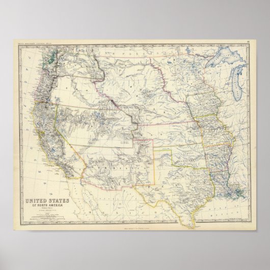 Verenigde Staten W Poster (Voorkant)