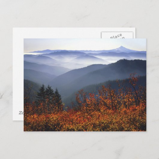 Verenigde Staten, Washington, Columbia River Gorge Briefkaart (Voorkant / Achterkant)