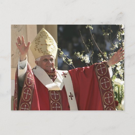 Verenigde Staten, Washington, D.C. Paus Benedictus Briefkaart (Voorkant)