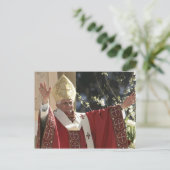 Verenigde Staten, Washington, D.C. Paus Benedictus Briefkaart (Staand voorkant)