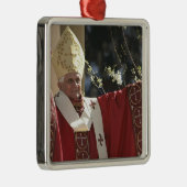 Verenigde Staten, Washington, DC Pope Benedict 2 Metalen Ornament (Rechts)