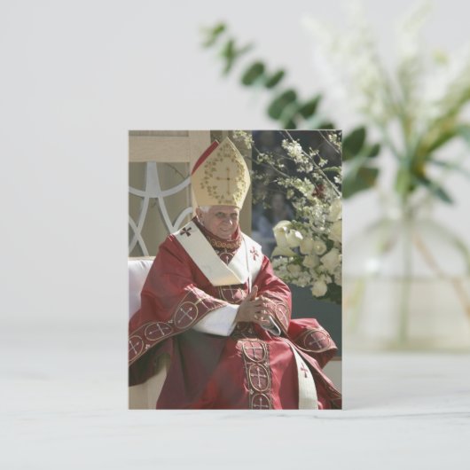 Verenigde Staten, Washington, DC Pope Benedict Briefkaart (Staand voorkant)