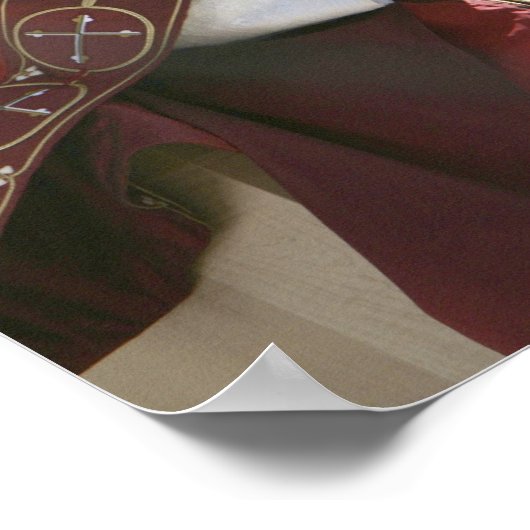 Verenigde Staten, Washington, DC Pope Benedict Poster (Hoek)