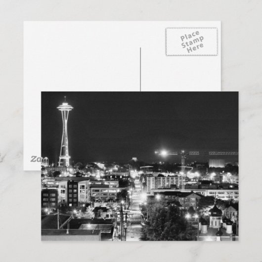 Verenigde Staten - Washington - Seattle - Space Ne Briefkaart (Voorkant / Achterkant)