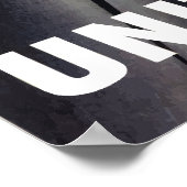 Verenigde Staten we zijn sterk Poster (Hoek)