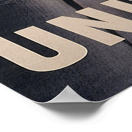 Verenigde Staten we zijn sterk verenigd en we zull Poster (Hoek)