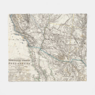 Verenigde Staten West-Amerika Fleece Deken