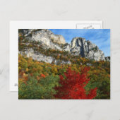 Verenigde Staten, West-Virginia, Spruce Knob-Senec Briefkaart (Voorkant / Achterkant)