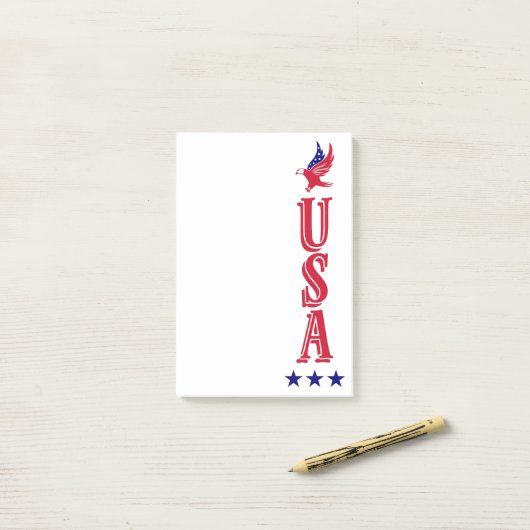 Verenigde Staten: Wings of Freedom Post-it® Notes (Op bureau)
