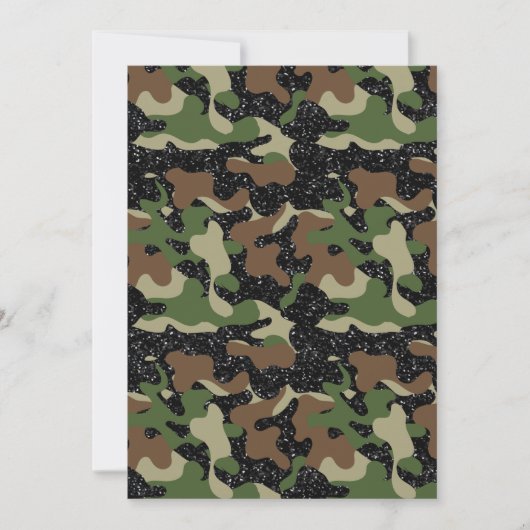 Verenigde Staten Woodland Camo Camouflage Army (vo Kaart (Voorkant)