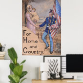 Verenigde Staten WWI Propaganda Poster (Thuiskantoor)
