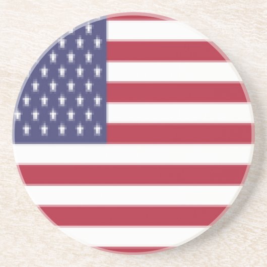 Verenigde Staten Zandsteen Onderzetter (Voorkant)