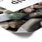 Verenigde Staten zijn verdeeld over herfst gezegde Poster (Hoek)