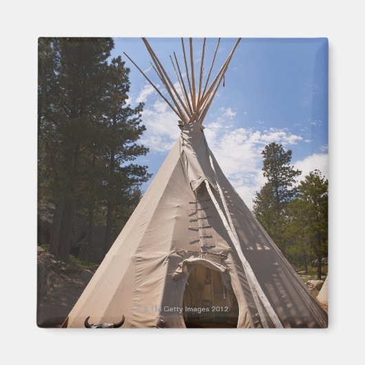 Verenigde Staten, Zuid Dakota, Traditionele Indias Magneet (Voorkant)