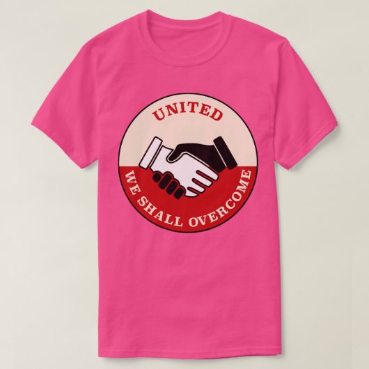 Verenigde Staten zullen het protest van de Unie ov T-shirt (Design voorkant)