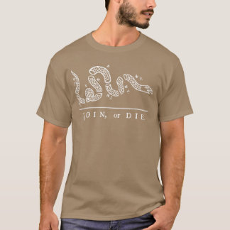 Verenigde StatenDertien koloniën doe mee of sterf  T-shirt
