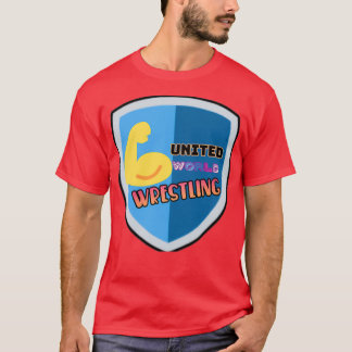Verenigde wereld worsteling 11 t-shirt