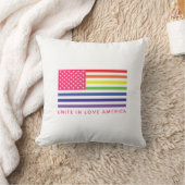 Verenigen in liefde Amerika - Kussen (Deken)