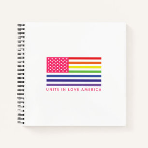 Verenigen in liefde Amerika - Notitieboek