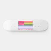 Verenigen in liefde Amerika - Persoonlijk Skateboard (Horizontaal)