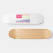 Verenigen in liefde Amerika - Persoonlijk Skateboard (Horizontaal)