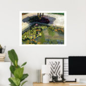 Vereniging van het poster met de vier kunsten (Thuiskantoor)