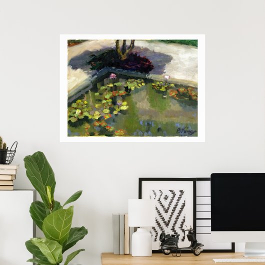 Vereniging van het poster met de vier kunsten (Thuiskantoor)