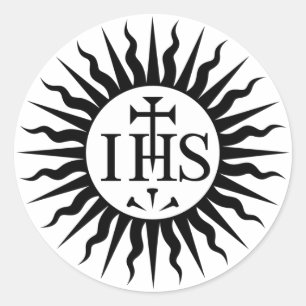 Vereniging van Jezus (jezuïeten) Ronde Sticker
